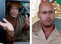 Hai con trai Gaddafi bị phe nổi dậy bắt giữ