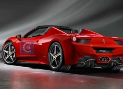 Hé lộ ảnh Ferrari 458 Italia Spider