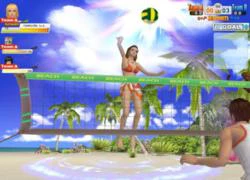 Mặc bikini chơi bóng chuyền cũng sắp thành game online