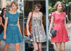 &#8220;Nghía&#8221; váy hiệu dạo phố của Taylor Swift