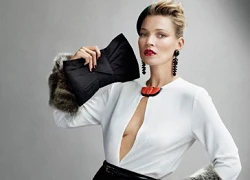 &#8216;Quý bà&#8217; Kate Moss đẹp kiêu sa