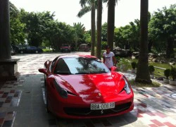 Siêu xe Ferrari 458 Italia biển đẹp