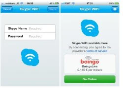 Skype giới thiệu ứng dụng Skype Wi-Fi dành cho iOS