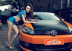 Thiên thần sexy &#8220;đốt mắt&#8221; bên Volkswagen