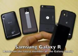 Video trải nghiệm thực tế smartphone siêu mỏng Galaxy R