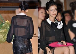 Angelababy sexy với thời trang &#8216;xuyên thấu&#8217;