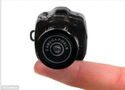 Chiếc camera nhỏ nhất thế giới chỉ bằng đầu ngón tay