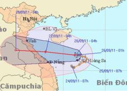 Đêm nay bão ảnh hưởng Hà Tĩnh &#8211; Thừa Thiên Huế