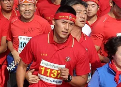 Hyun Bin bất ngờ ra đường... thi chạy marathon