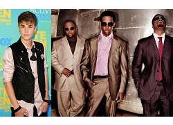 Justin Bieber phấn khích tột độ khi được "bắt tay" thần tượng