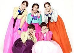 Kiều nữ Hàn diện hanbok đón Trung thu