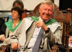 Sir Alex được đại học Tor Vergata vinh danh