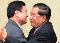 Thaksin và Hun Sen không hội đàm về chính trị