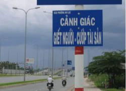 Biển cảnh báo... rợn người!