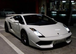 &#8216;Bò tót&#8217; Lamborghini Gallardo độ trắng muốt