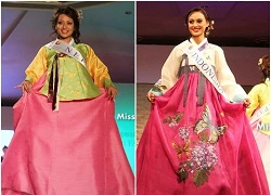 Các người đẹp lạ lẫm và hứng thú với Hanbok