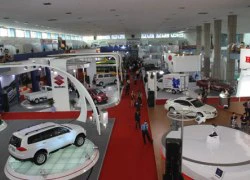 Các 'ông lớn' xe hơi tham gia triển lãm Motorshow