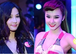 Diễm My 9x giản dị, Angela Phương Trinh diện tóc mới đi dự party