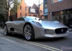 Jaguar C-X75 Concept trên đường phố London