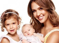 Jessica Alba khoe công chúa thứ hai