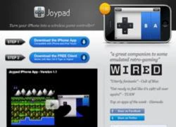 JoyPad biến iPhone thành tay cầm chơi game