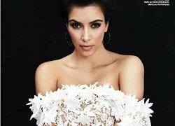 Kim Kardashian quyến rũ với váy hở vai