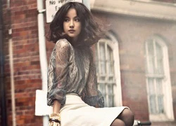 Lee Hyori tư lự trong nắng thu