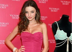 Miranda Kerr trong buổi ra mắt chiếc áo ngực 2,5 triệu đô