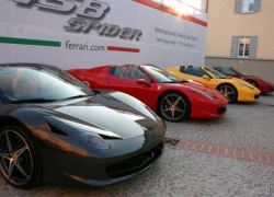 Ngắm dàn siêu xe Ferrari 458 Italia mui trần