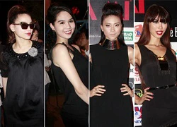 Người đẹp đua nhau diện đầm đen dự Đẹp Fashion Show