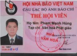 "Nhà báo" xù tiền khách sạn