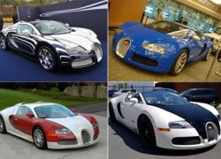 Những chiếc Bugatti Veyron &#8216;độc&#8217; nhất thế giới