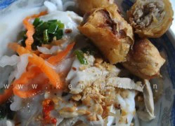 Sài Gòn: Bánh tằm bì đặc sản miền Tây ở chợ Bàn Cờ