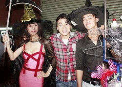 Sao Việt rủ nhau sắm đồ Haloween