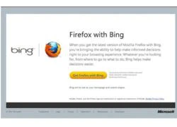 Trình duyệt Firefox tích hợp với Bing ra đời