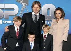 Beckham lo ngại cuộc sống ở Hollywood ảnh hưởng tới các con