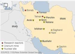 Các cơ sở hạt nhân của Iran