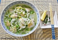 [Chế biến]-Món phở gà &#8220;gia truyền&#8221;