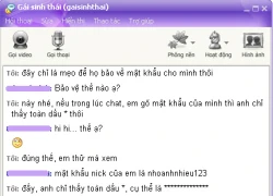 Chiêu độc cướp mật khẩu nick chat