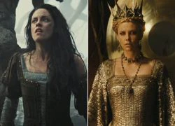 "Hoàng hậu" Charlize Theron hào hứng... ám sát "Bạch Tuyết" Kristen