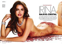 Irina Shayk đẹp mê hoặc trên tạp chí Elle