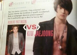 Robert Pattinson lép vế trước Kim Jaejoong?