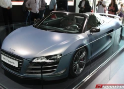 Siêu xe Audi R8 mui trần lộ diện