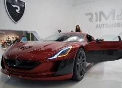 Siêu xe chạy điện Rimac Concept One lăn bánh