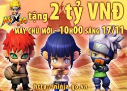 Webgame Ninja được đầu tư 2 tỷ VNĐ mỗi máy chủ