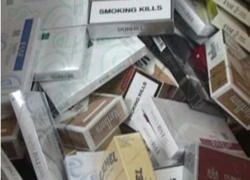 Bắt 2.987 bao thuốc 555, Marlboro... nhập lậu