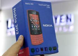 Cận cảnh Nokia Asha 303 chính hãng giá rẻ