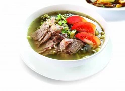 Canh dưa cải chua bắp bò