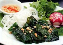 [Chế biến]-Vịt cuốn lá lốt