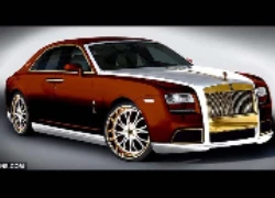 Choáng với Rolls-Royce Ghost mạ vàng trị giá triệu đô